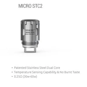 Випарник Smok Micro STC2 Coil Silver 0,25 Ом