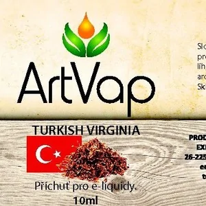 ArtVap Turkish Virginia Blend (натуральний ароматизатор зі смаком тютюну та ноткою кави)