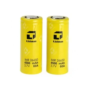 Акумулятор Listman 26650 4500 mah (60А)