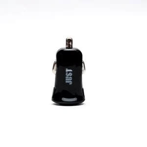 JUST Simple USB Car Charger (1A/1USB, 5W) Black