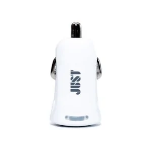 JUST Simple USB Car Charger (1A/1USB, 5W) White