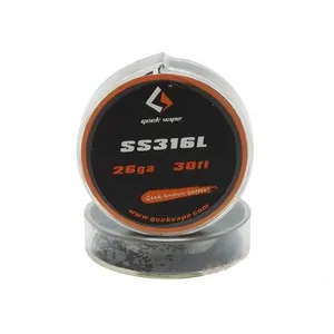 GeekVape SS316L 0.4 мм (26ga) 10 метрів