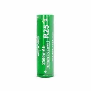Акумулятор Vapcell R25 INR18650 20A 2500 mah
