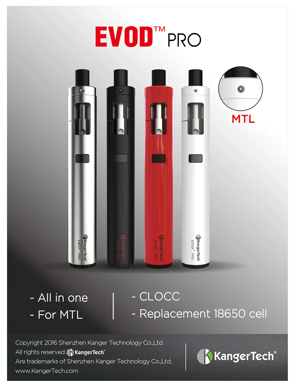 KangerTech EVOD PRO Starter