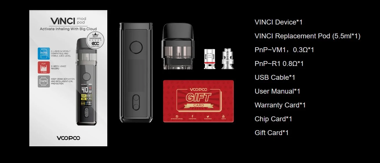 VOOPOO VINCI Mod Pod