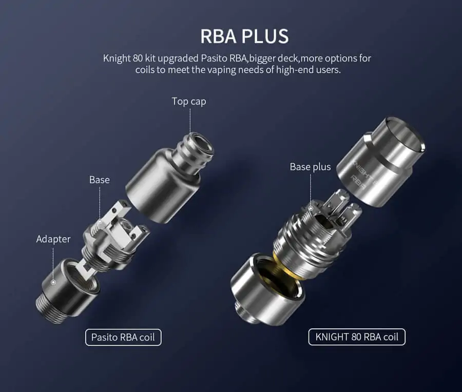 Smoant Knight 80W RBA Pod Kit