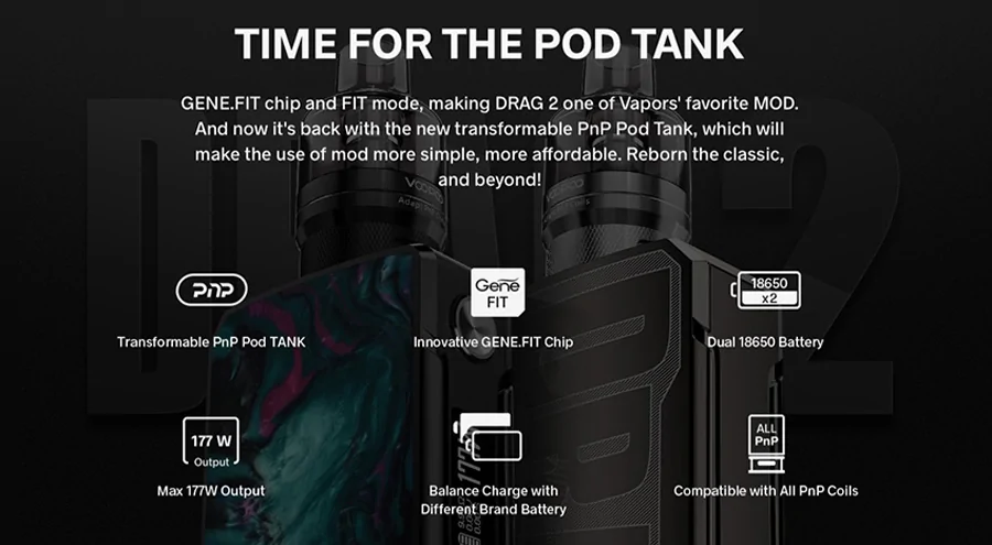 VooPoo Drag 2 Refresh Edition Kit