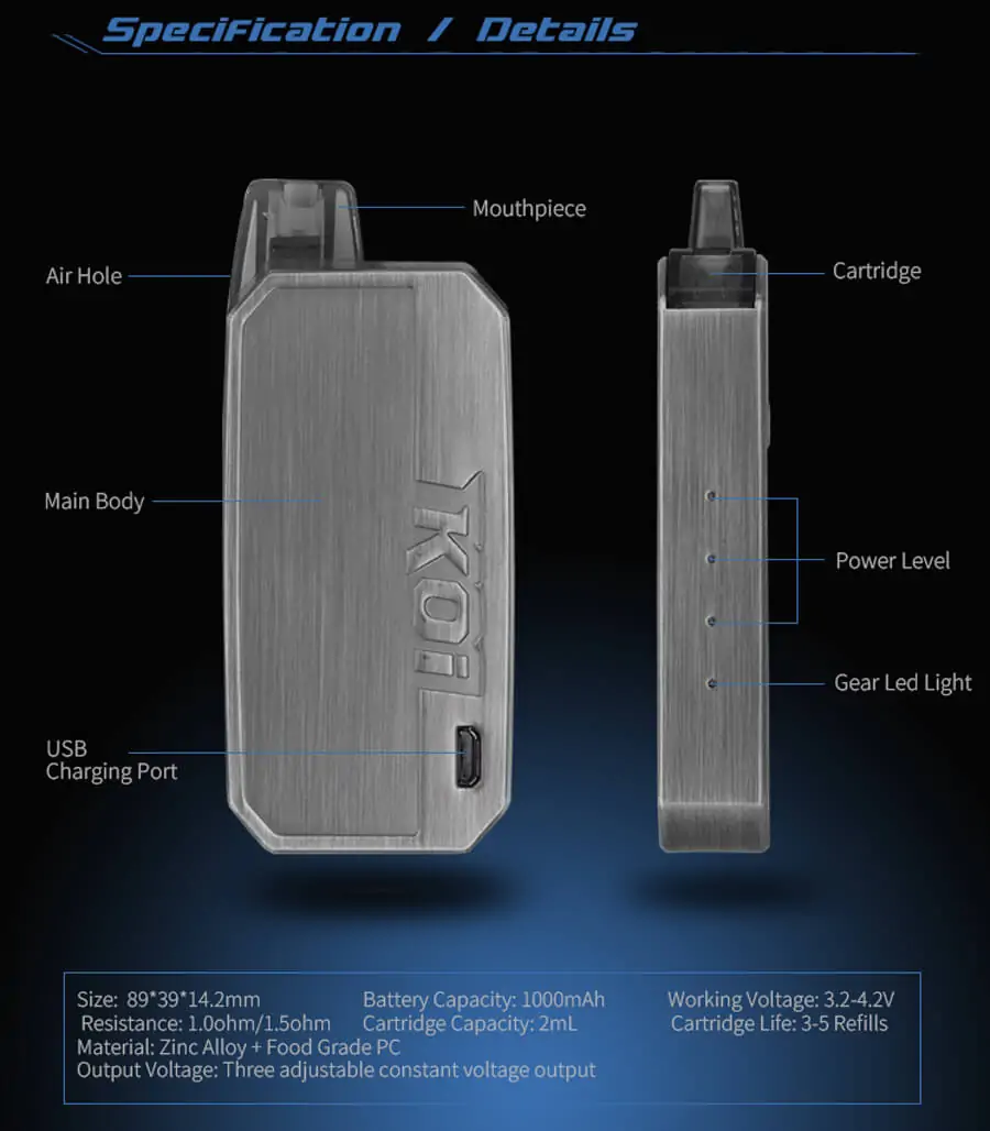 Hotcig Koi Pod Kit