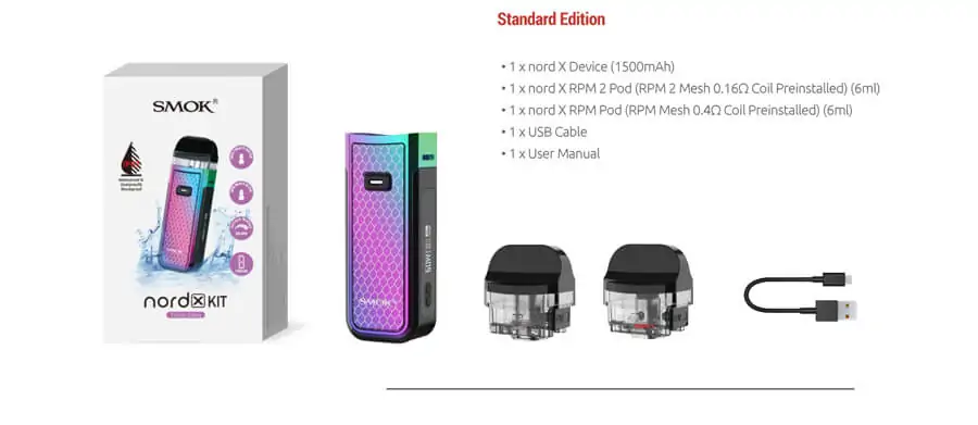 Smok Nord X Pod kit