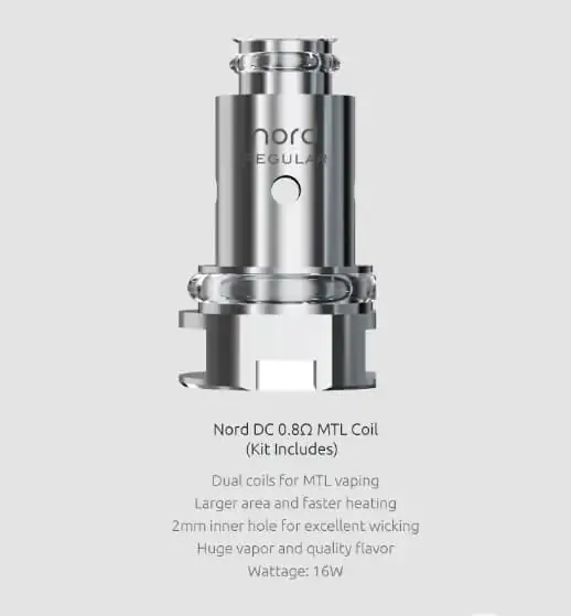 Smok Nord DC MTL 0.8 ohm