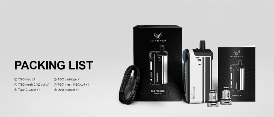Vapefly TGO 70W Pod Mod Kit