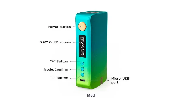 Vaporesso GEN S 220W TC Box MOD