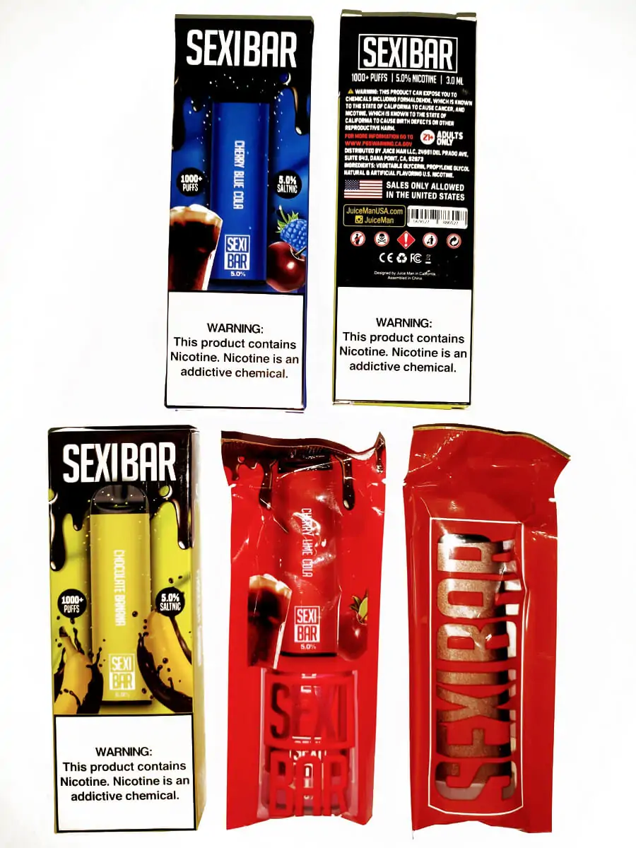 Одноразовая Pod система JuiceMan Sexibar Disposable Pod Device