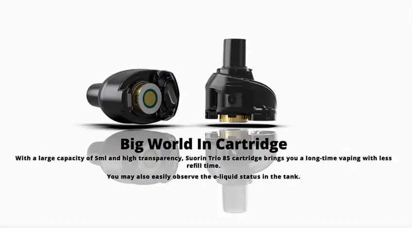 Картридж Suorin Trio 85 Cartridge 5 мл
