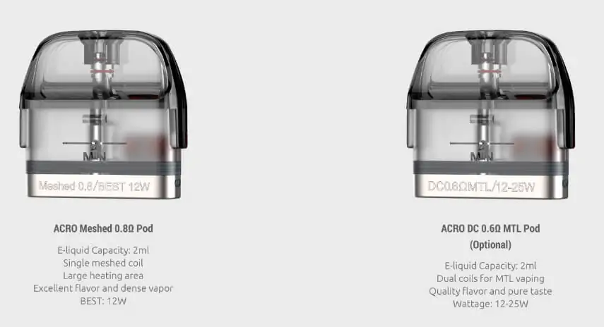 SMOK ACRO Meshed cartridge 0.8 ohm