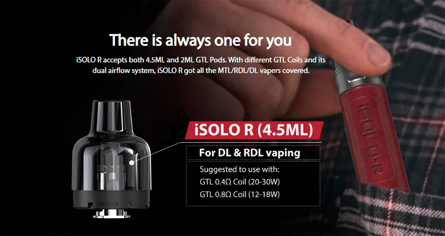 Eleaf iSolo R Pod Kit