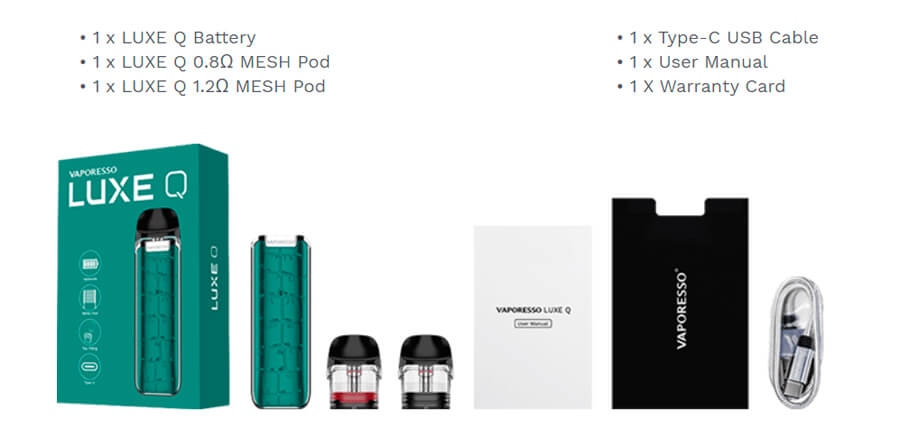Vaporesso LUXE Q Pod Kit