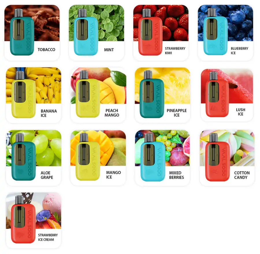 Перезаряжаемая одноразовая электронная сигарета Joyetech VAAL 5000 Rechargeable Disposable Pod