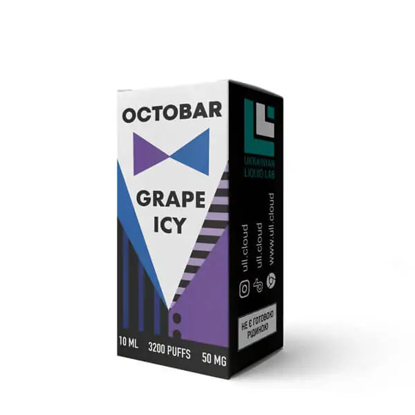 Набор для самостоятельного изготовления OCTOBAR Grape Icy 10мл 50мг