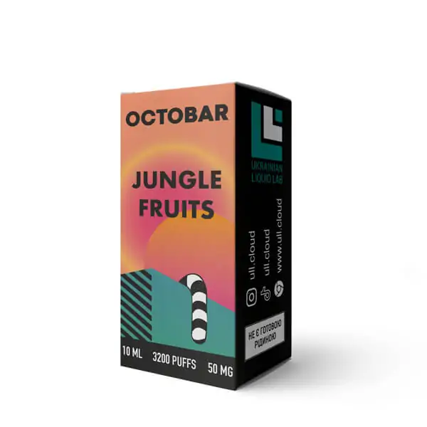 Набор для самостоятельного изготовления OCTOBAR Jungle Fruits 10мл 50мг