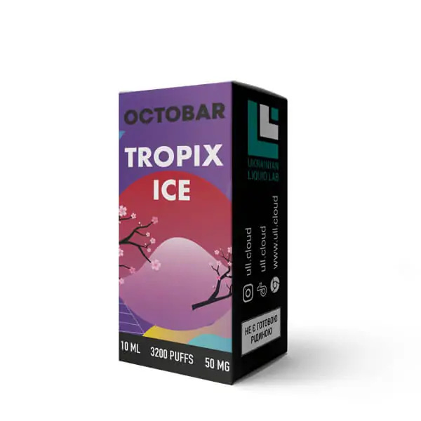 Набор для самостоятельного изготовления OCTOBAR Tropix Ice 10мл 50мг