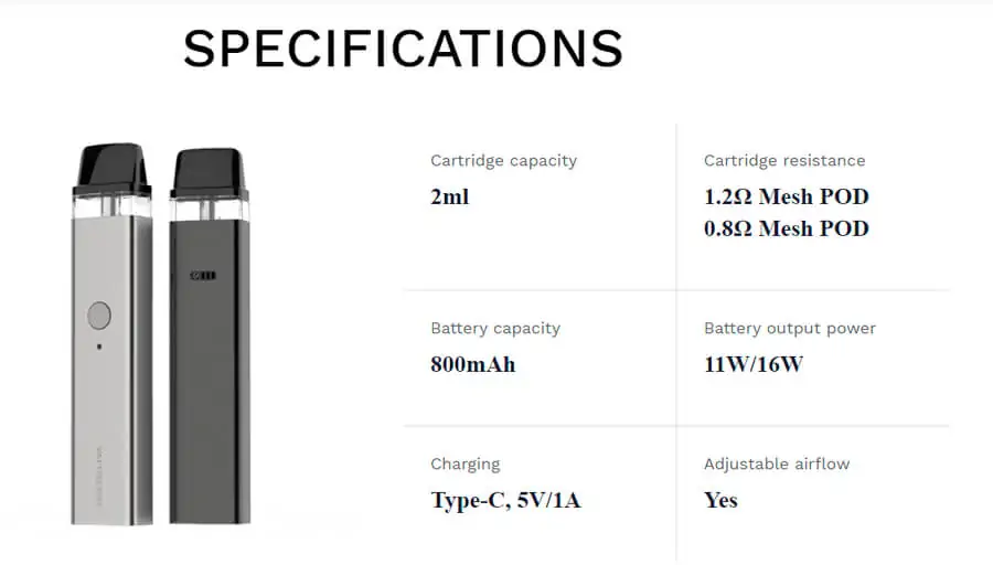 Vaporesso XROS Pod Kit 800mAh