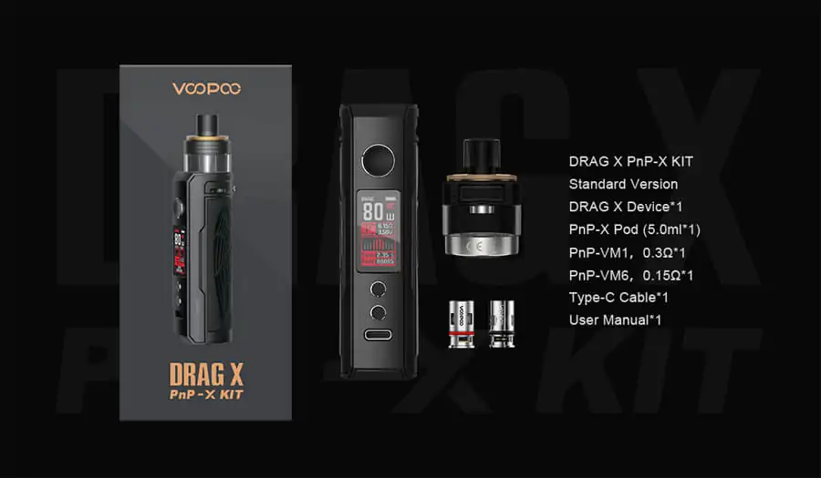 VooPoo DRAG X PnP-X KIT