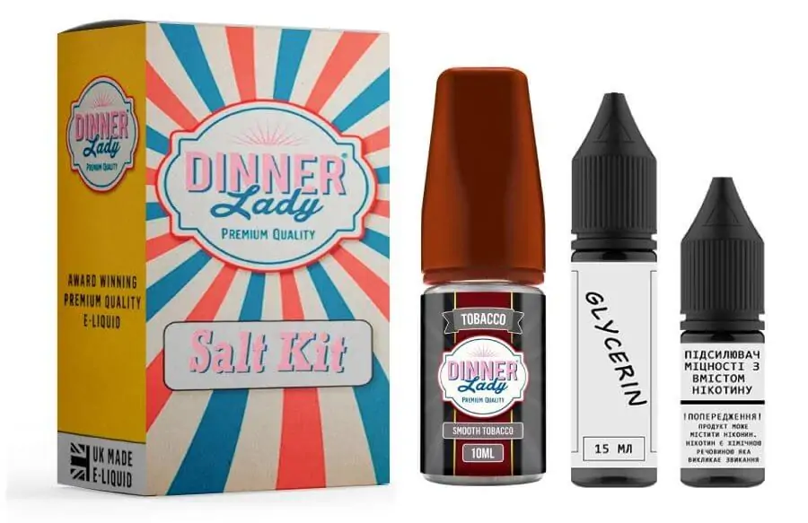 Dinner Lady Salt Smooth Tobacco 30 мл