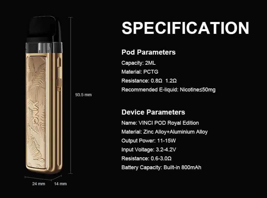 VOOPOO VINCI POD Royal Edition