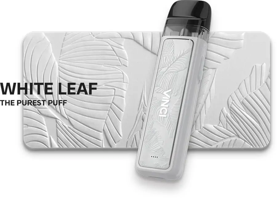 VOOPOO VINCI POD Royal Edition White leaf