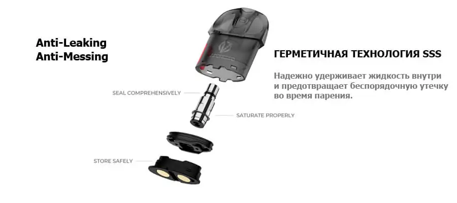 VPORESSO OSMALL 2 Cartridge на 1.2 Ом