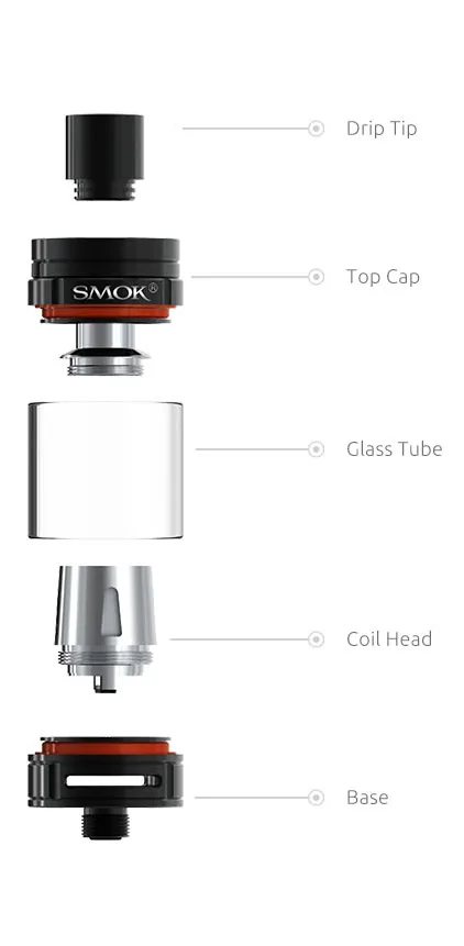 купити Smok TFV8 Baby Full Kit Stainless Steel