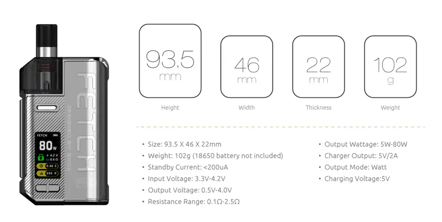 Smok Fetch Pro Kit
