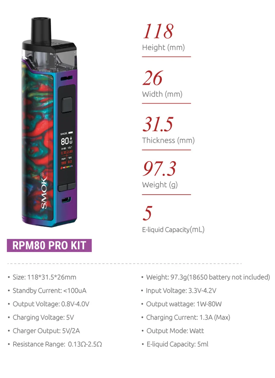 SMOK PRM80 PRO