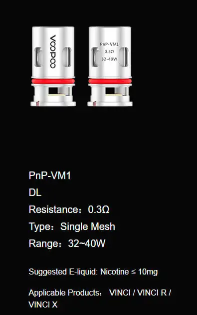 Voopoo PnP VM1 0.3 ohm