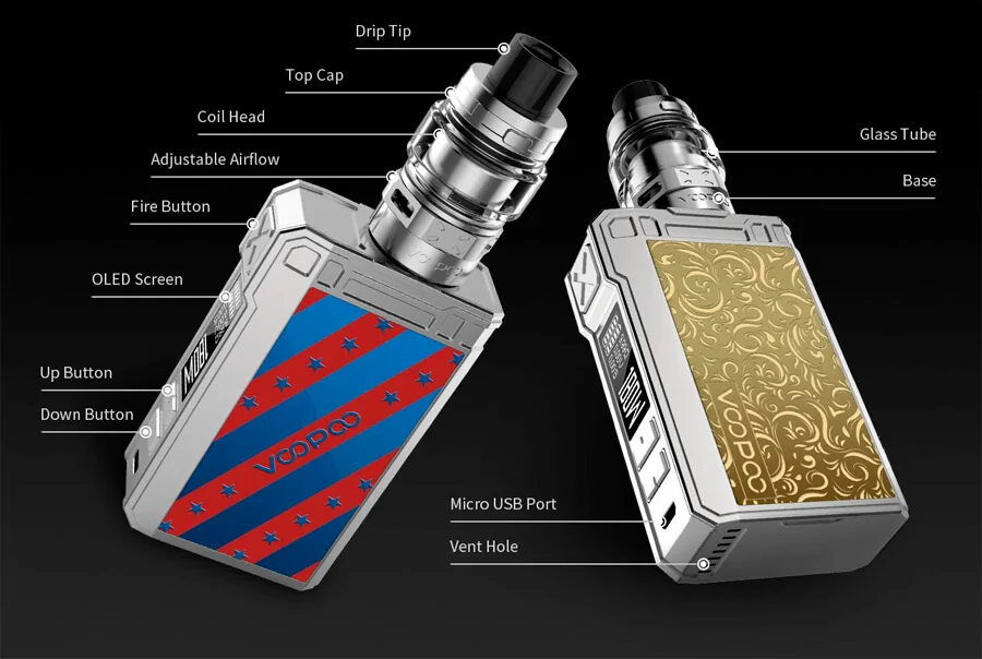 Voopoo ALPHA Zip 180W TC Kit