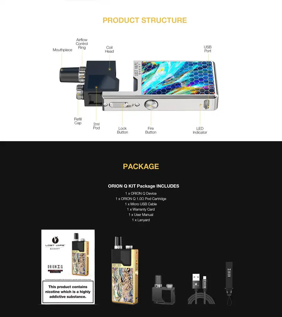 Lost Vape Orion Q-Pro Pod