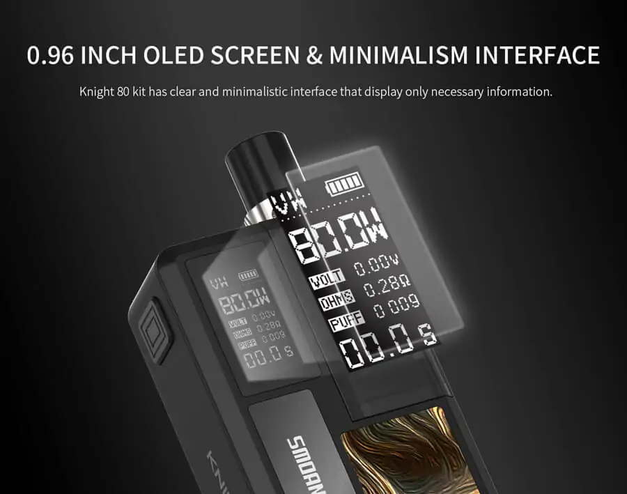 Smoant Knight 80W RBA Pod Kit