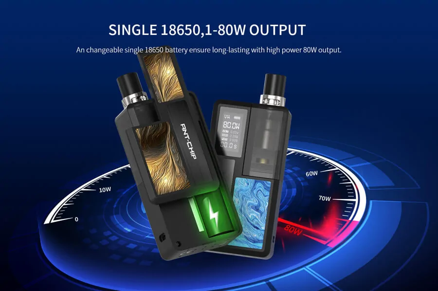 Smoant Knight 80W RBA Pod Kit