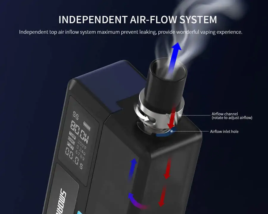 Smoant Knight 80W RBA Pod Kit