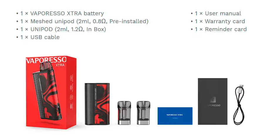 Vaporesso XTRA Pod