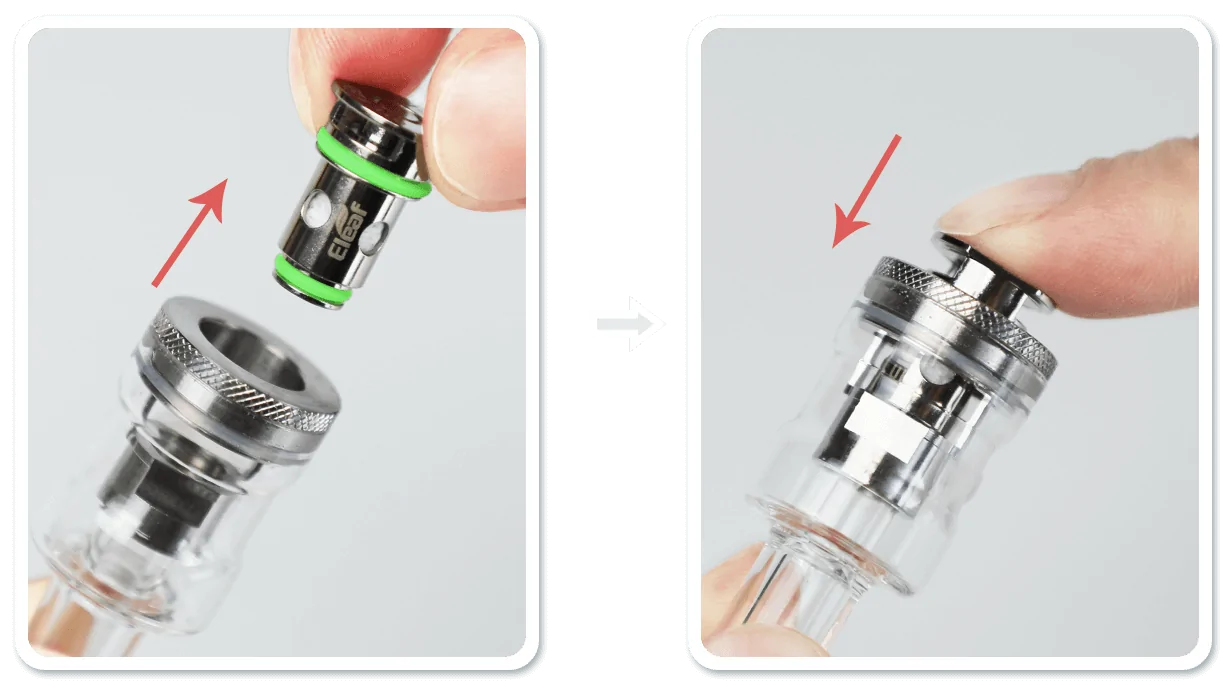 Eleaf_GTL_1.2_Ом установка
