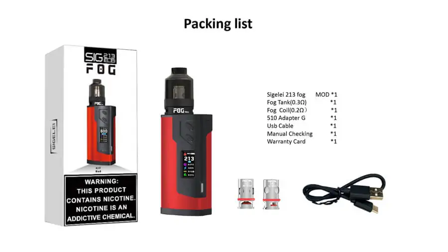 Sigelei 213 FOG Kit
