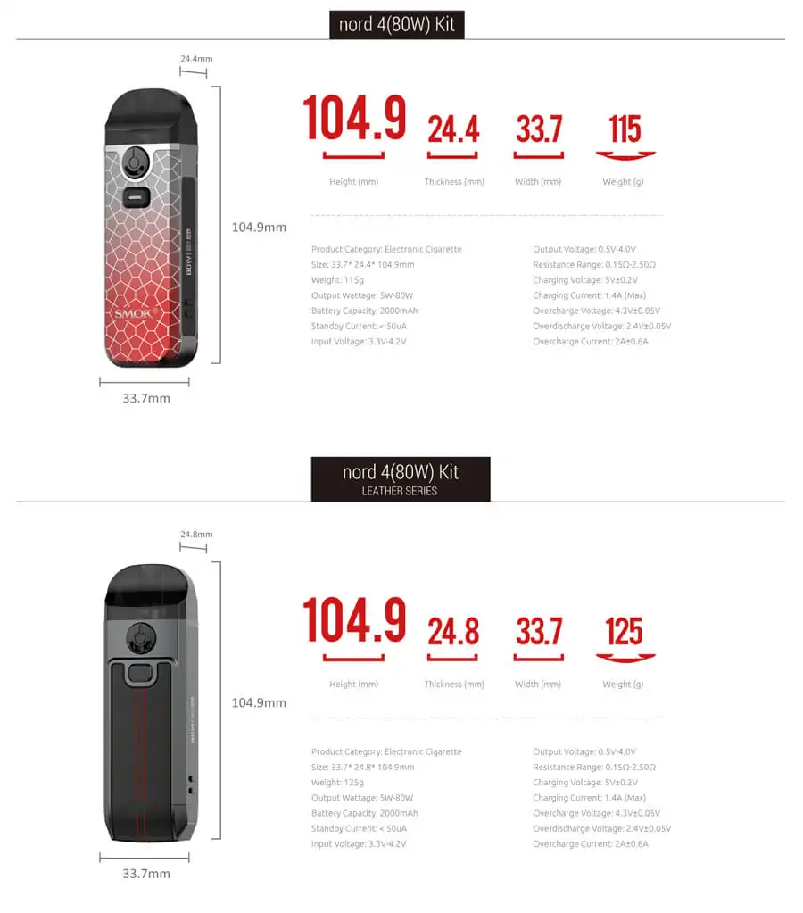 Smok Nord 4 Kit 80W