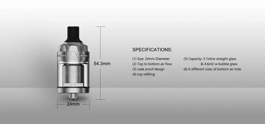 Augvape Intake MTL RTA