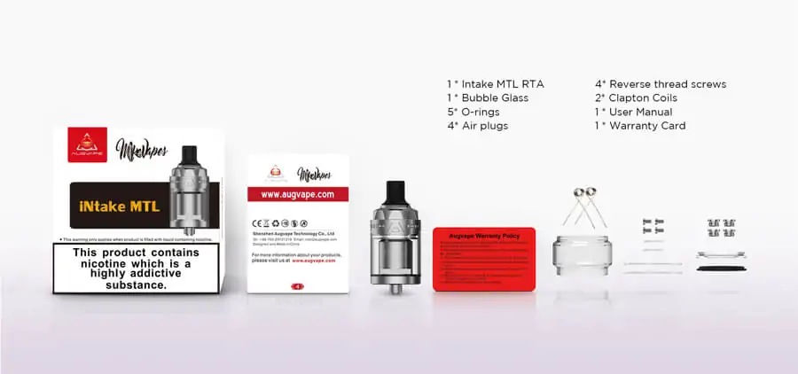 Augvape Intake MTL RTA