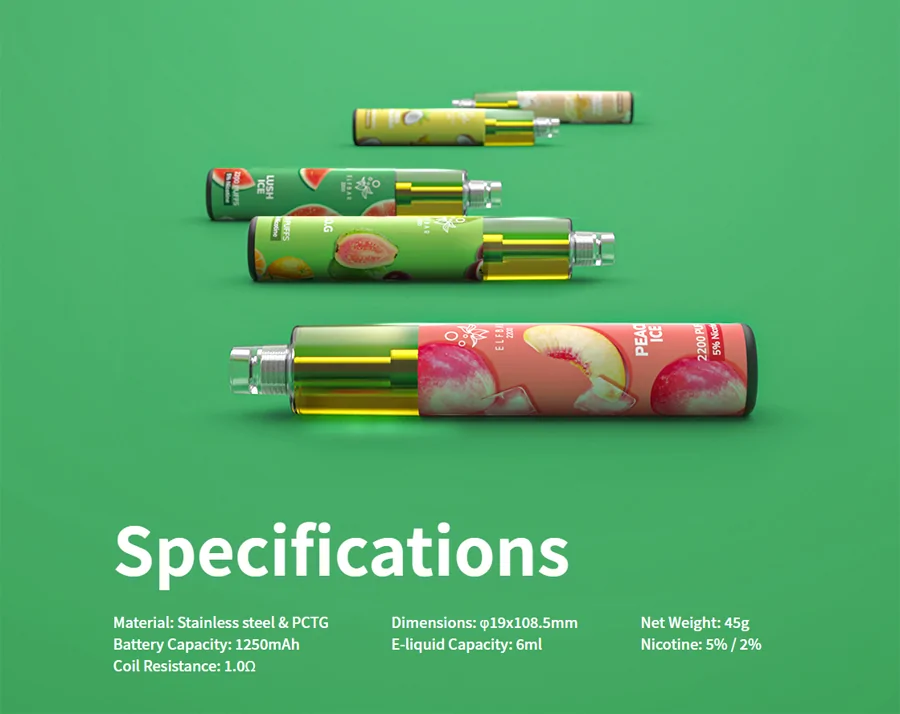 Одноразовий під Elf Bar 2200 Disposable Pod