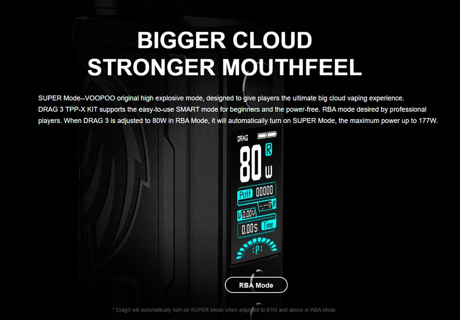 VooPoo DRAG 3 TPP X Kit