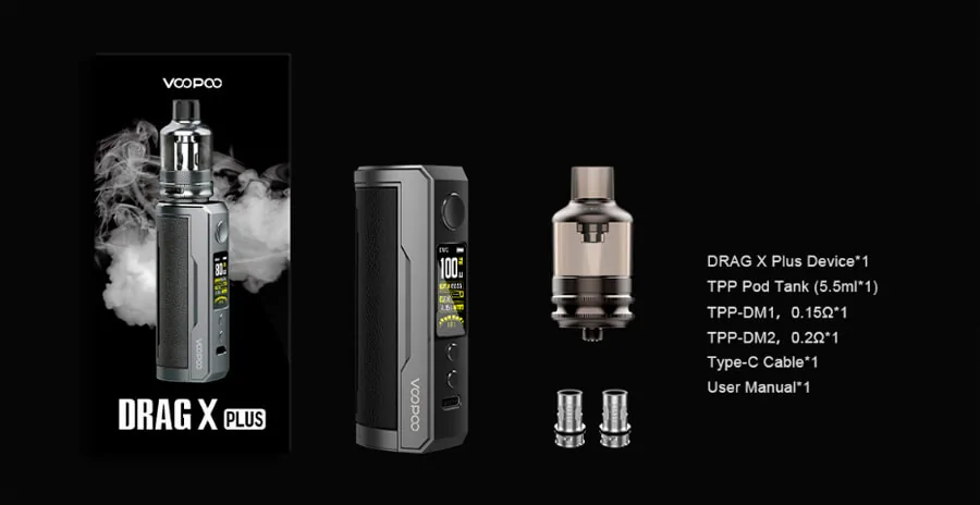 VooPoo DRAG X Plus Rrofessional Edition Kit