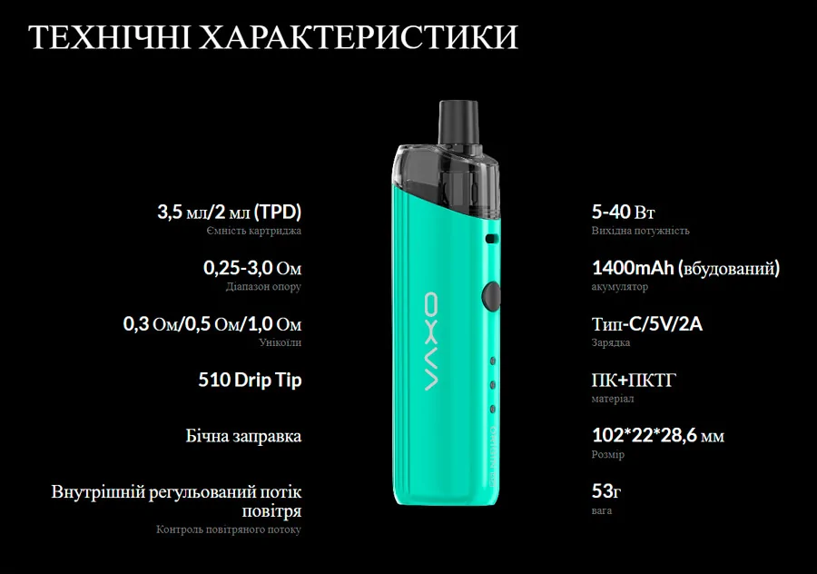 OXVA Origin SE Kit